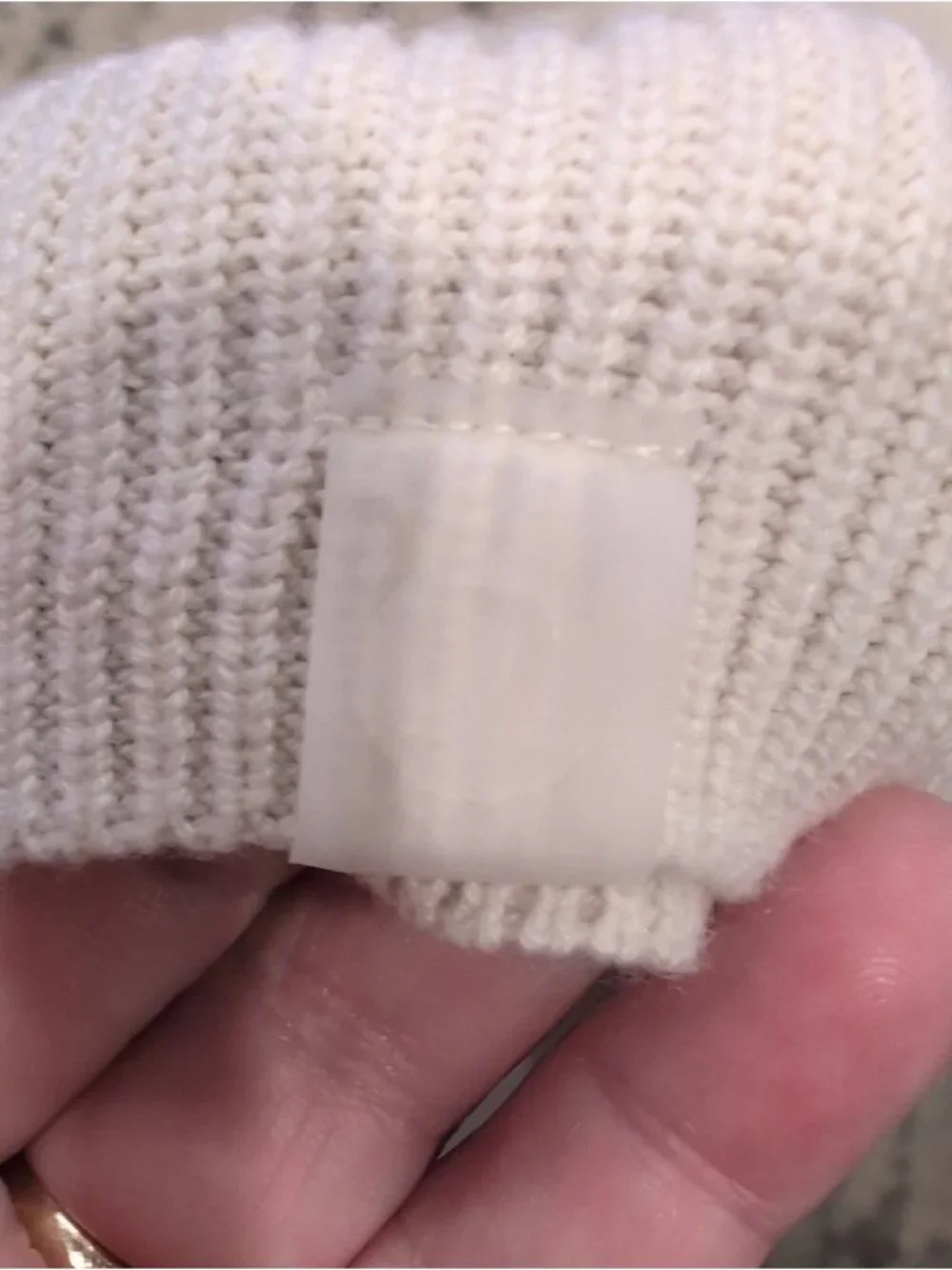 Lululemon Take It All In Cotton-Blend Sweater White Opal